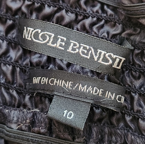 Tribal Patterned Flowy Skirt Size 10-13 Nicole Benisti - Picture 2 of 3